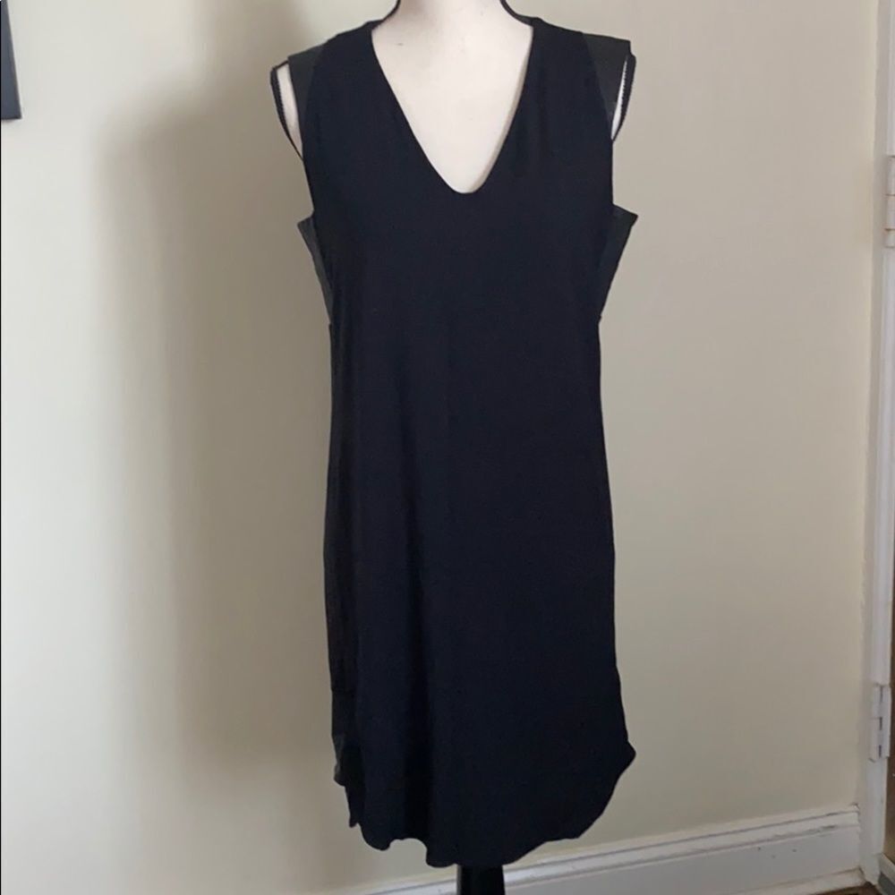 NWT STANDARD JAMES PERSE Black Sleeveless Dress 1